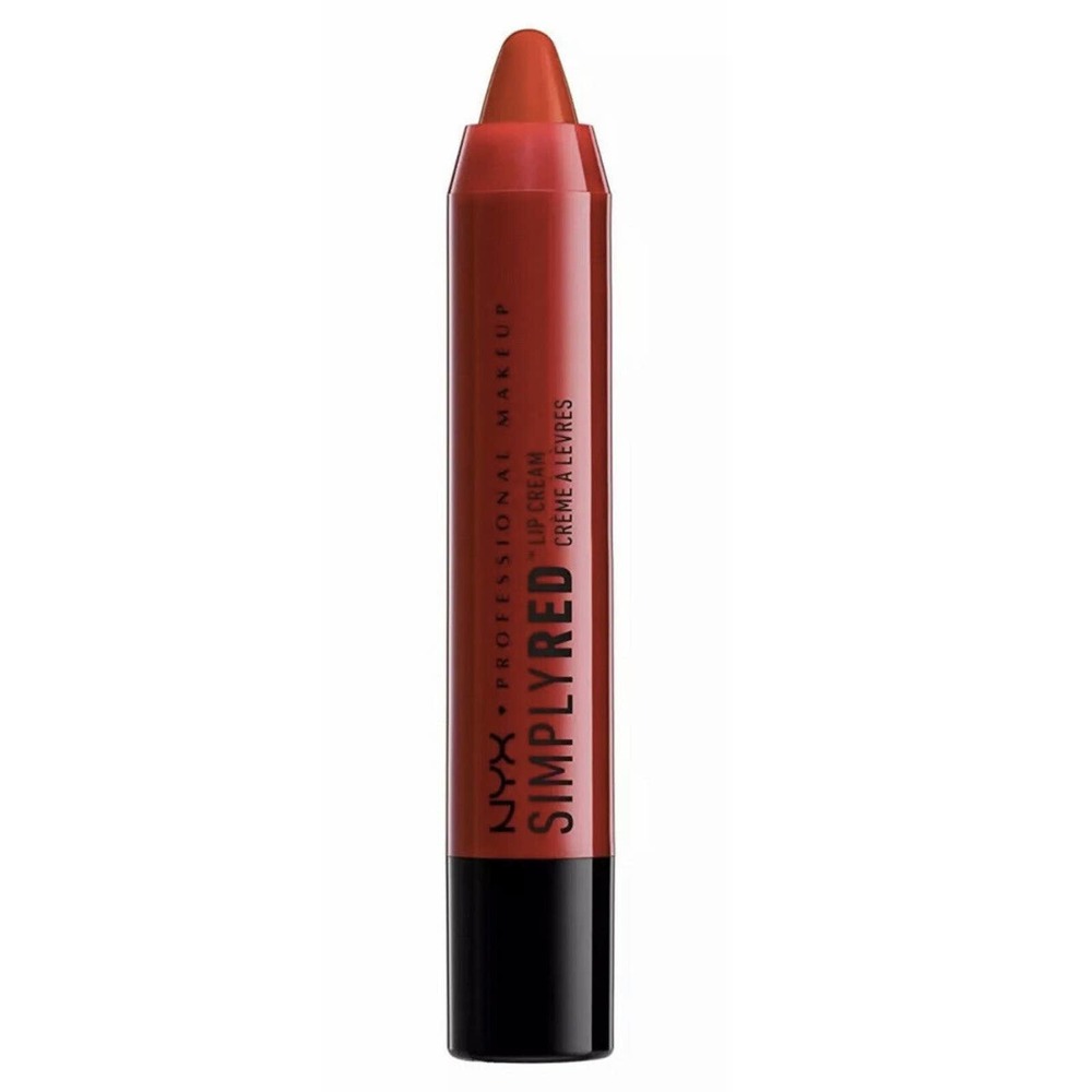 (8) NEW! NYX Cosmetics Simple Red Lip Cream SR01 - Russian Roulette Brand